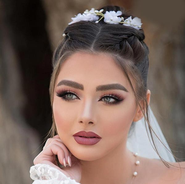 آرایش صورت و مو زیبا ساده اسان و جدید به سبک حرفه ای ها