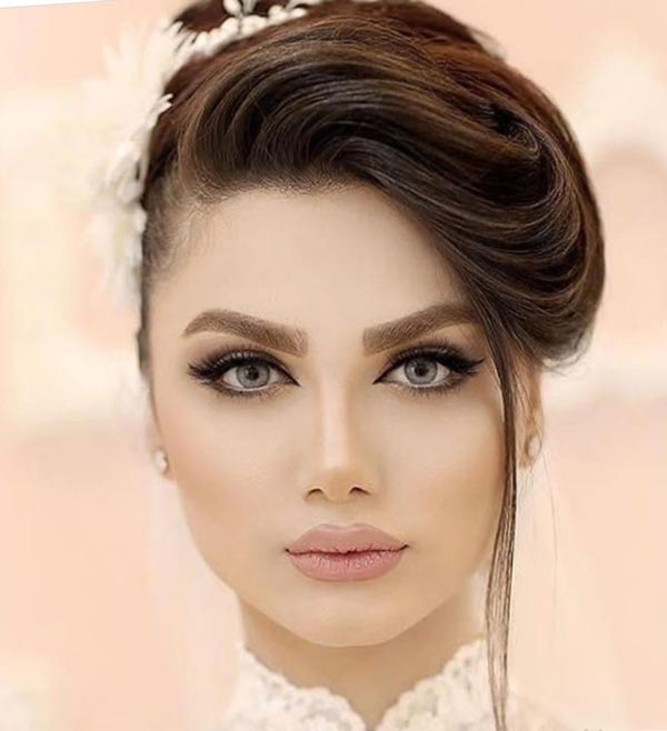 آرایش صورت و مو زیبا ساده اسان و جدید به سبک حرفه ای ها