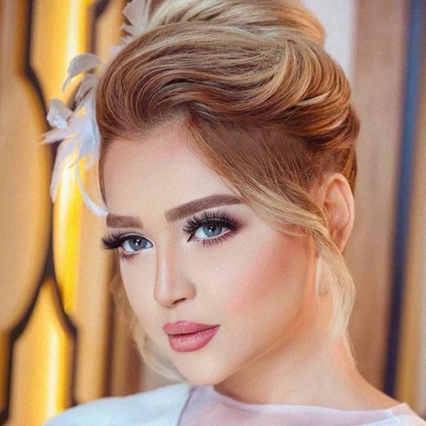 آرایش صورت و مو زیبا ساده اسان و جدید به سبک حرفه ای ها