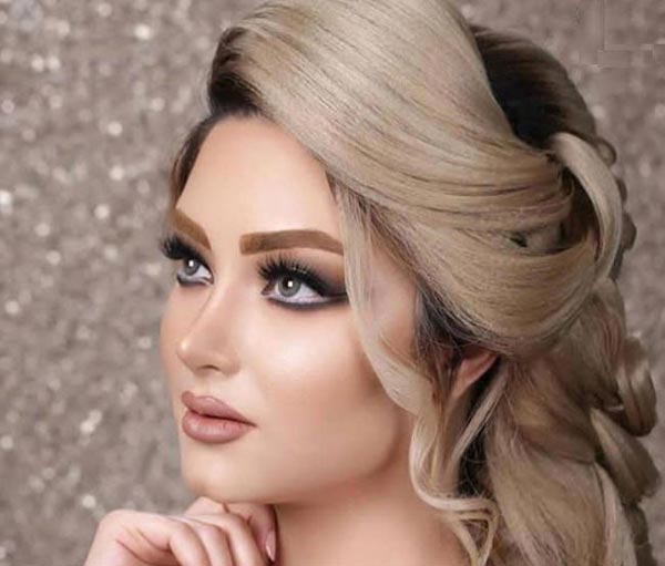آرایش صورت و مو زیبا ساده اسان و جدید به سبک حرفه ای ها